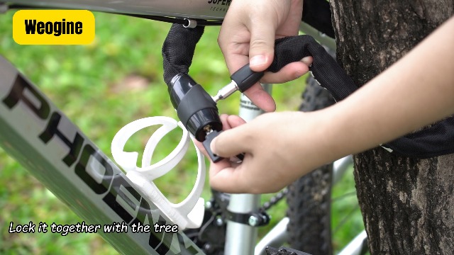 Amazon.com: Bike Chain Lock, Heavy Duty Anti-Theft Bicycle Chain
